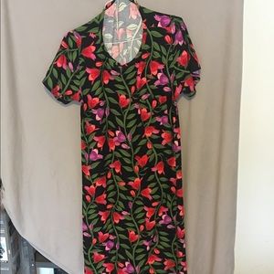 Floral leggings material Carly